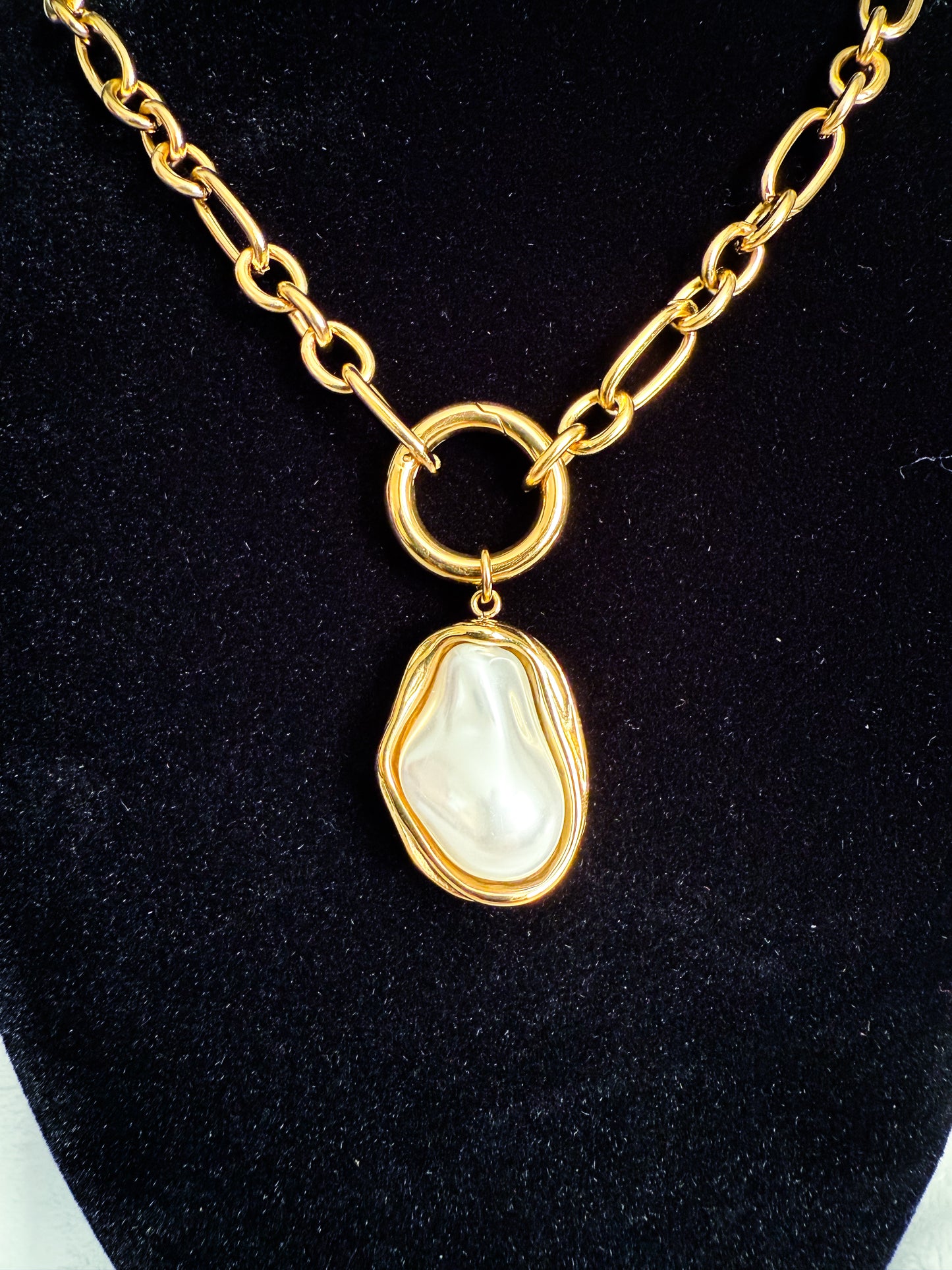 Pearl Goddess Necklace