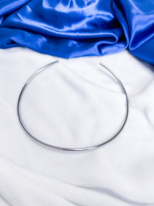 Steel Collar Necklace