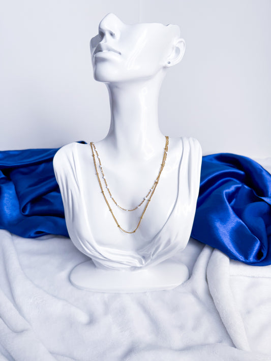 Pearl Cascade Necklace