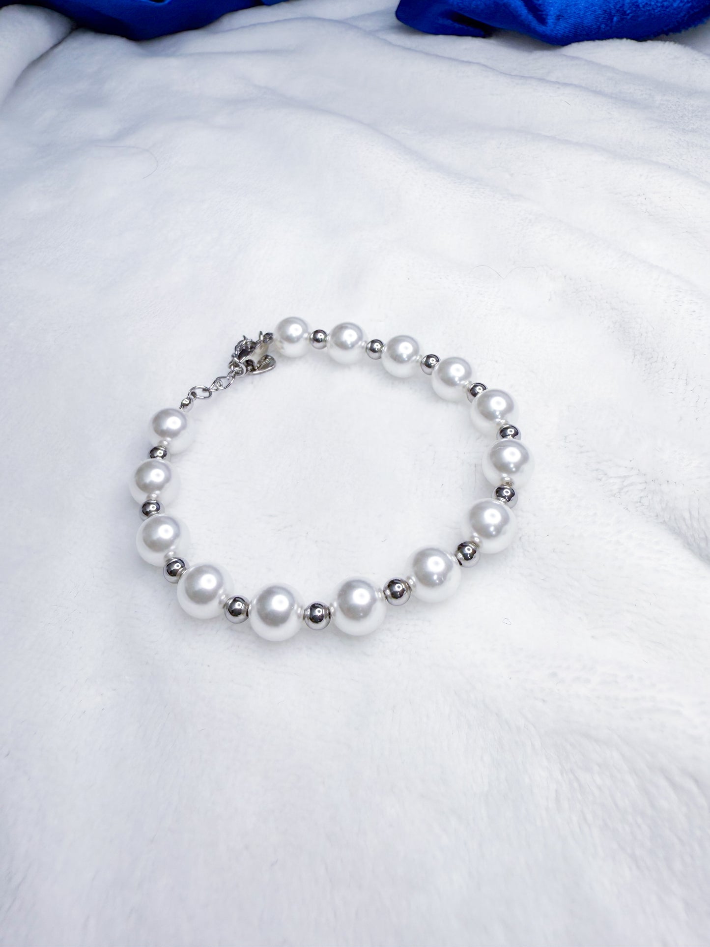 Pearl Harmony Bracelet (Silver)