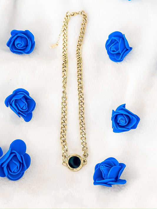 Lunar Eclipse Necklace (Gold)