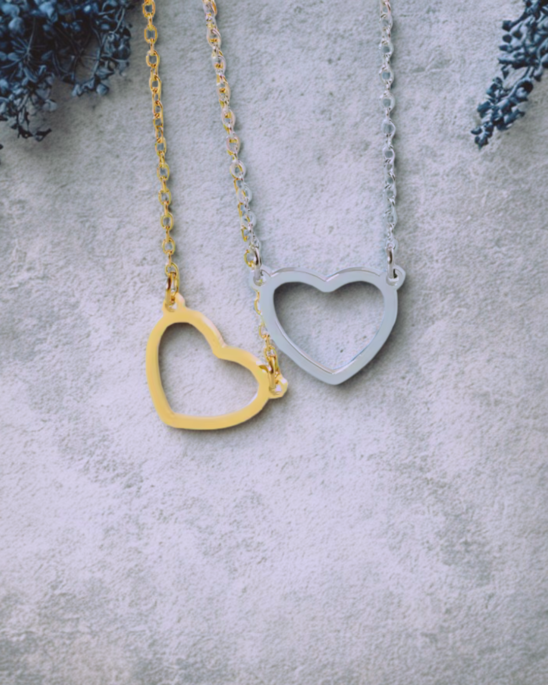 Pure Heart Necklace (Silver)
