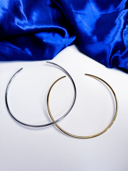Steel Collar Necklace