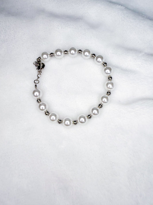 Pearl Harmony Bracelet (Silver)