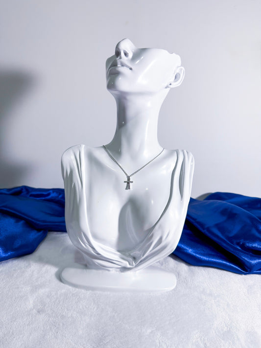 Victory Cross Necklace (Silver)