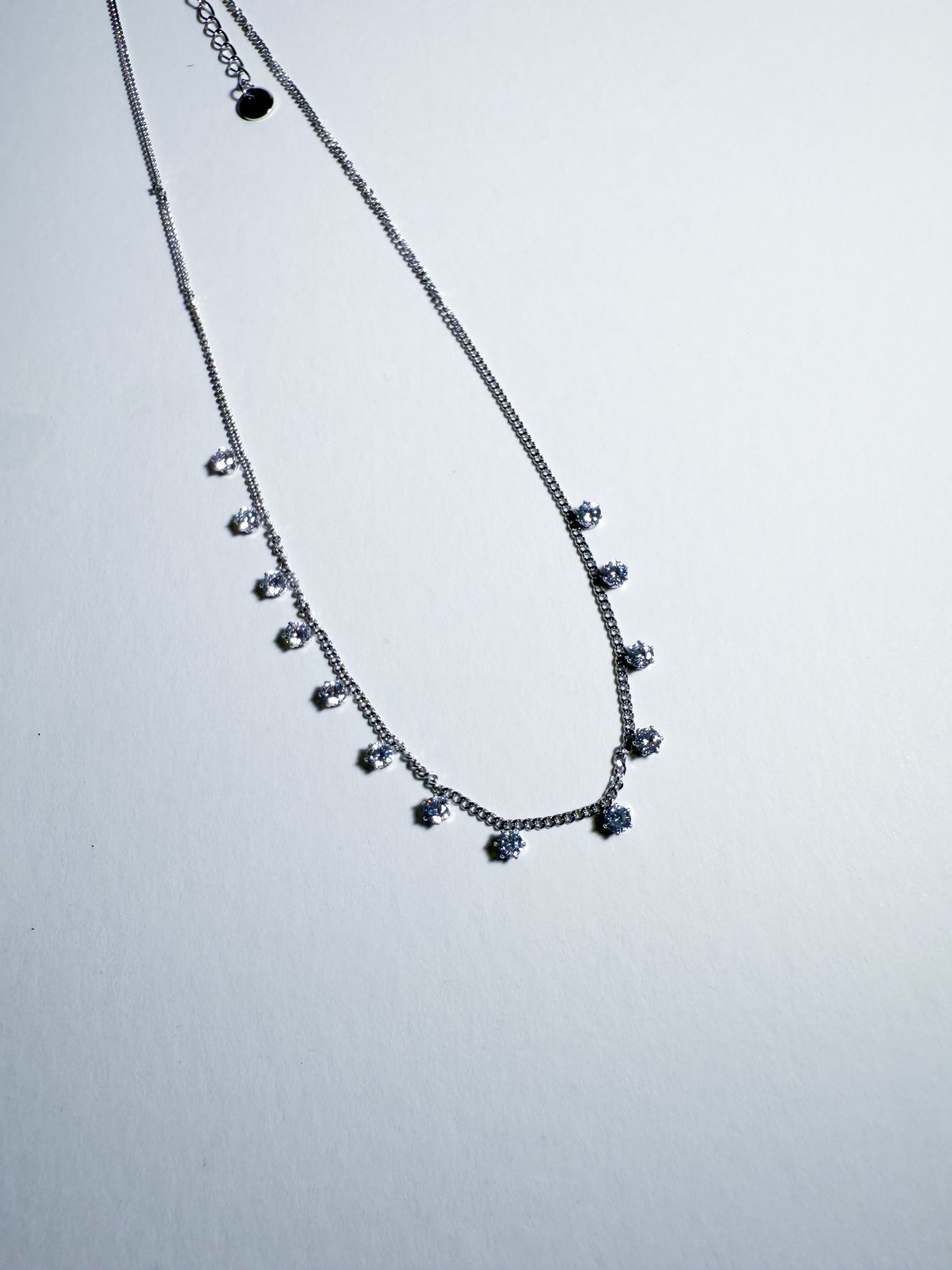 Queen's Lace Necklace (Silver)